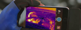 FLIR ONE, the lightweight accessory to see the world.
