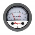 Dwyer A3000 Photohelic Pressure Switch/Gauge, 0 to 1 inWC, low temperature -20&amp;deg;F-