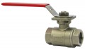 Dwyer WE01-EHD00 2-Piece Stainless Steel Ball Valve, 1&quot;, Manual Hand Lever-