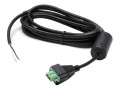 FLIR 1910586ACC Power Cable for Thermal Cameras, Pigtailed-