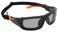 Klein Tools 60471 Professional Full-Frame Gasket Safety Glasses, Gray Lens-
