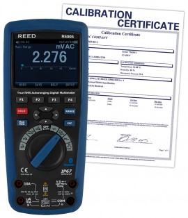 REED R5005 Waterproof Industrial Multimeter with Bluetooth,  -