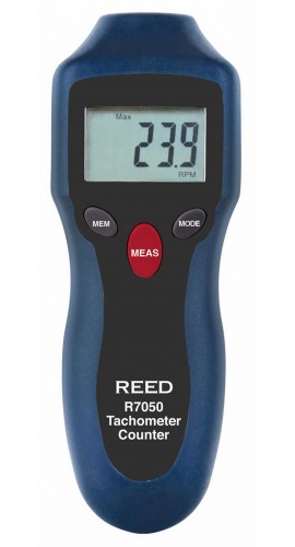 REED R7050 Compact Photo Tachometer and Counter-