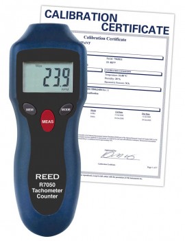 REED R7050 Compact Photo Tachometer and Counter,  -