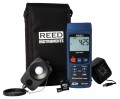 REED R8100SD-KIT Data Logging Light Meter with Power Adapter and SD Card-