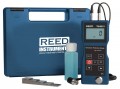 REED TM-8811-KIT Ultrasonic Thickness Gauge with 5-Step Calibration Block-